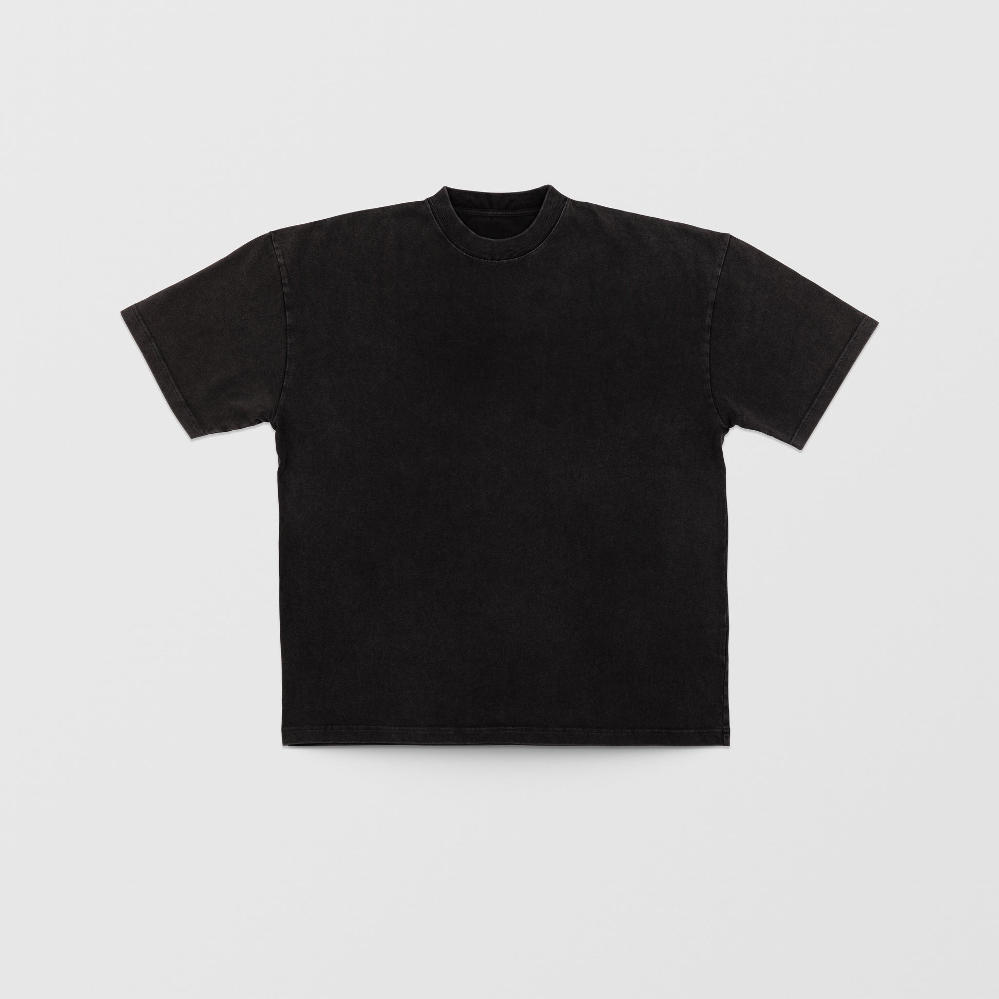 300 GSM BLANK T-SHIRT (VINTAGE BLACK)