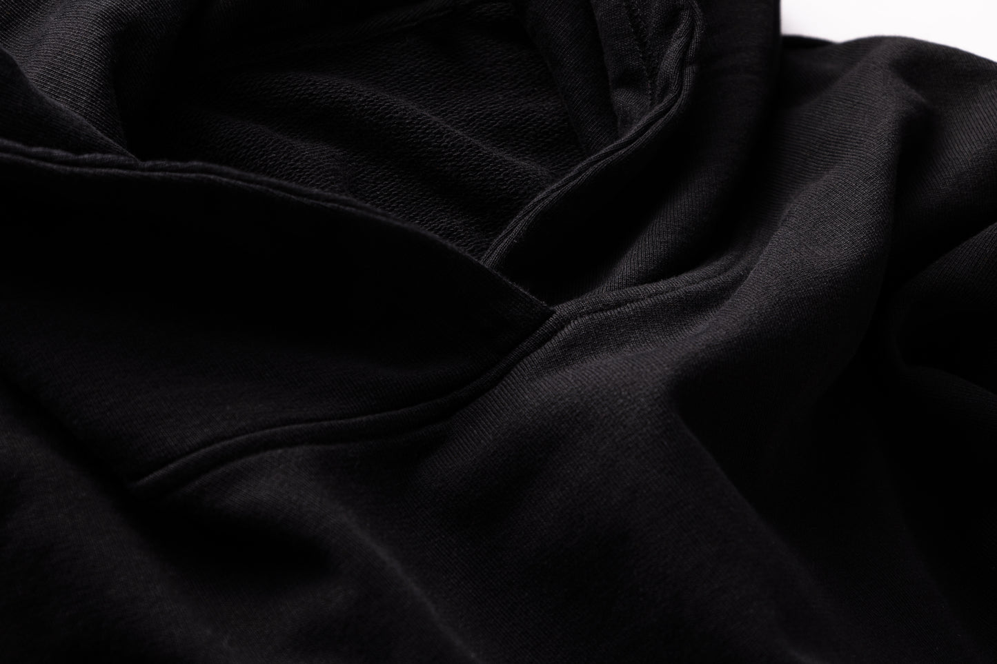 Luxury Heavy fabric Hoodie jet black colour 500gsm